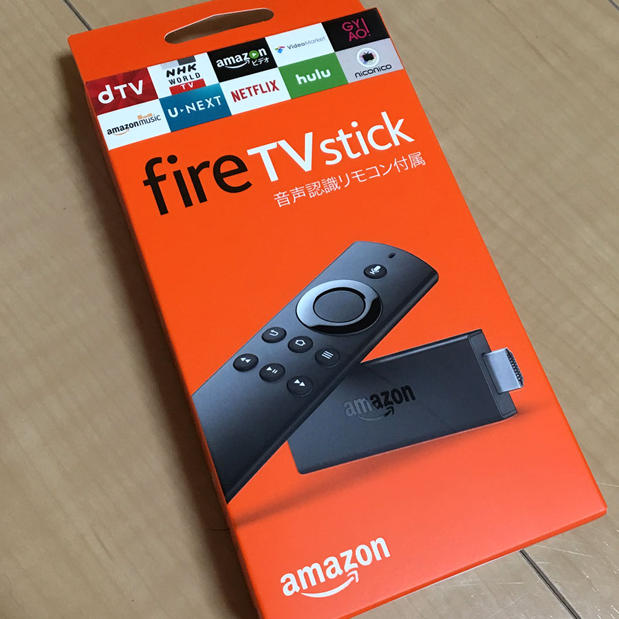 Amazon fireTVstick + プライム会員